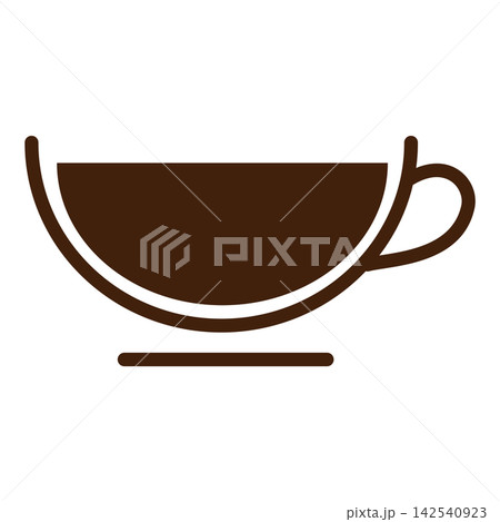 コーヒーカップのイラスト コーヒーカップのイラスト 142540923