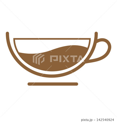 カフェオレのイラスト カフェオレのイラスト 142540924