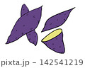 さつま芋イラスト 142541219