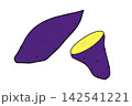 さつま芋イラスト 142541221