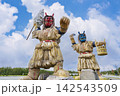 秋田観光のシンボル 巨大なまはげ立像 142543509