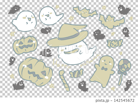 Ghosts' Halloween Ghosts' Halloween 142545672