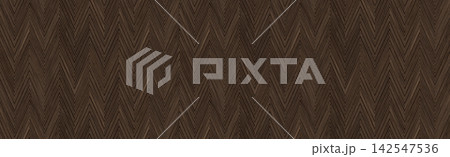 Dark Brown Herringbone Parquet Wood Tile Surface Close Up Dark Brown Herringbone Parquet Wood Tile Surface Close Up 142547536