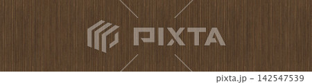Dark Walnut Wood Grain Texture with Linear Striped Grain 142547539