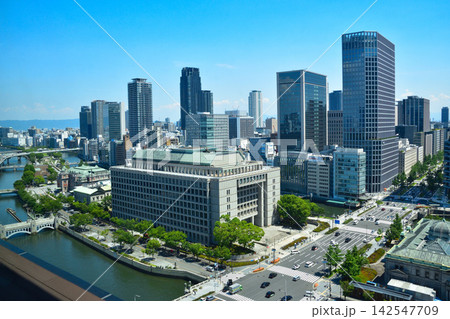 都市風景　大阪　淀屋橋　中之島 142547709