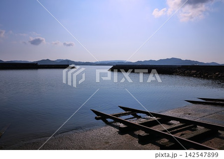 海の線路 海の線路 142547899