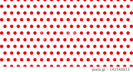 Red polka dot seamless pattern for fabric wallpaper print 142548813