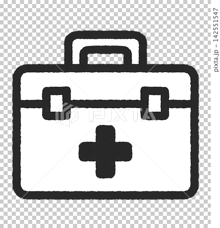 First-aid kit icon (monochrome) First-aid kit icon (monochrome) 142551547