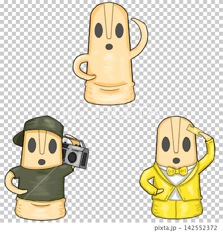 Haniwa Set Haniwa Set 142552372