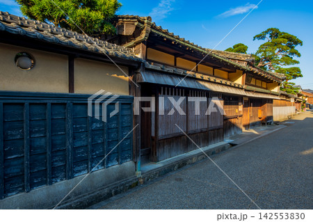 三重県　松阪の町並み 142553830