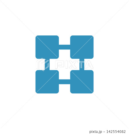 Widget Grid View Button Icon Vector Template Illustration Design Widget Grid View Button Icon Vector Template Illustration Design 142554082