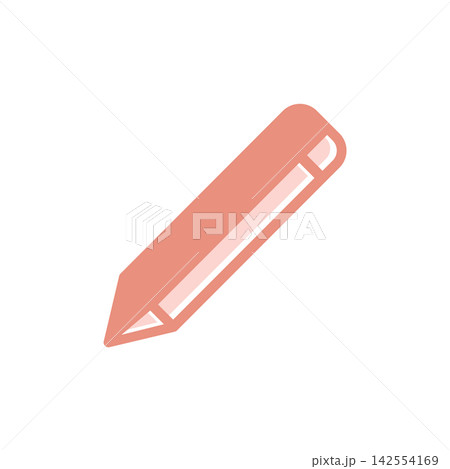 Pencil Icon Vector Template Illustration Trendy Design 142554169