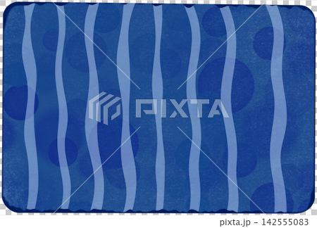 blue door mat 142555083