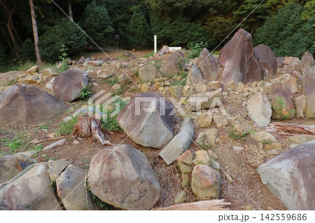 出島配石遺構群(宮城県女川町の出島) 出島配石遺構群(宮城県女川町の出島) 142559686