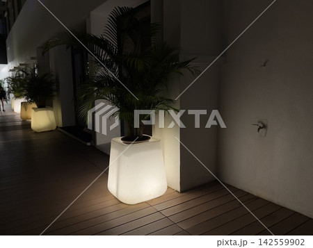 KLIA2チューンホテルの夜の風景 KLIA2チューンホテルの夜の風景 142559902