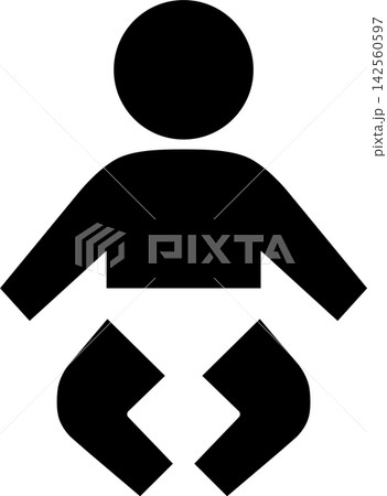 乳幼児のピクトグラム 乳幼児のピクトグラム 142560597
