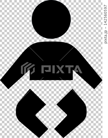 乳幼児のピクトグラム 乳幼児のピクトグラム 142560597