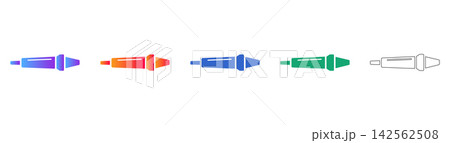 Precision Soldering Iron Tip Icon Set Precision Soldering Iron Tip Icon Set 142562508