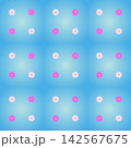 コスモス柄背景素材壁紙 142567675