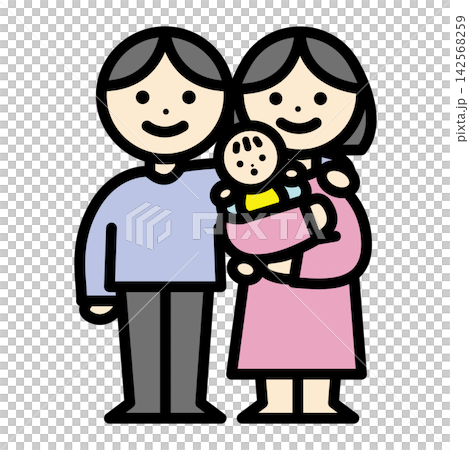 Family - Family Color Illustration 142568259