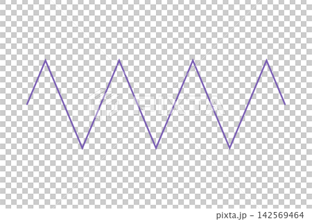 Triangular wave signal material Triangular wave signal material 142569464