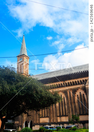 Anglican cathedral Christ Church in Stone Town, Zanzibar, Tanzania Anglican cathedral Christ Church in Stone Town, Zanzibar, Tanzania 142569646