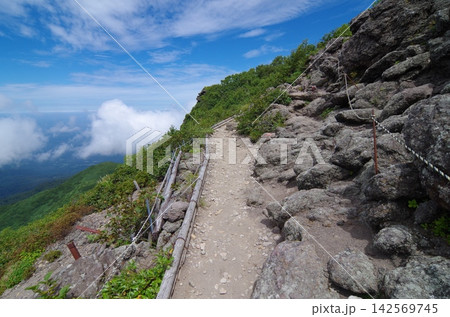 岩木山の山道 142569745