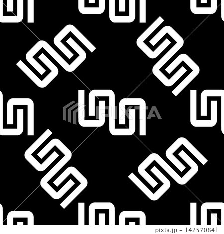 Seamless pattern with white zigzag lines(texture 8) Seamless pattern with white zigzag lines(texture 8) 142570841