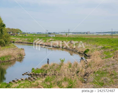 川のある風景 142572487