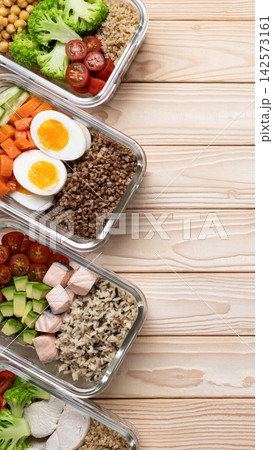 Healthy meal prep nutrition diet planning Healthy meal prep nutrition diet planning 142573161
