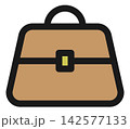 かばんのアイコンイラスト 142577133