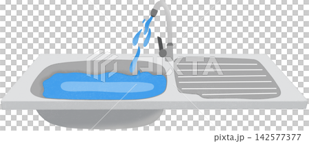 kitchen sink illustration kitchen sink illustration 142577377