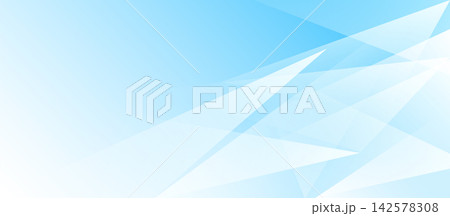 Modern abstract blue background with white transparent polygon shapes. Geometric pattern. Simple design concept. Vector illustration Modern abstract blue background with white transparent polygon shapes. Geometric pattern. Simple design concept. Vector illustration 142578308