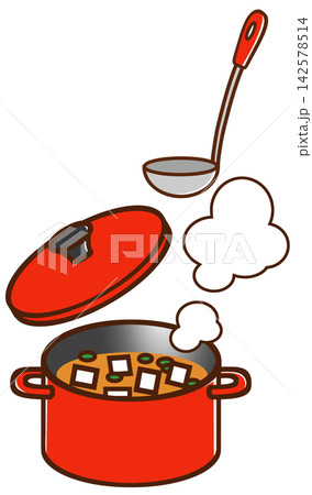 豆腐の味噌汁（両手鍋） 142578514