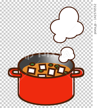 豆腐の味噌汁（両手鍋） 142578552