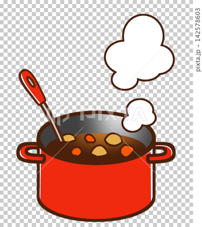 Curry (in a double-handled pot) Curry (in a double-handled pot) 142578603