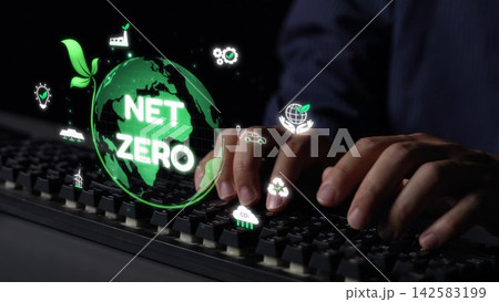 Sustainable Business with Net Zero Environmental Goals Muxer Sustainable Business with Net Zero Environmental Goals Muxer 142583199