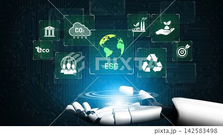 AI-powered ESG decision support system Marrow 142583498