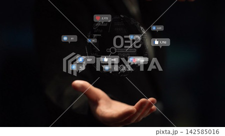 Social Media Marketing Strategy and Engagement Visualization Muxer 142585016