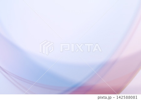 青、紫色系 ゆるやかな曲線の交差背景 半透明感 青、紫色系 ゆるやかな曲線の交差背景 半透明感 142588081