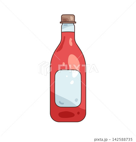 Illustration of strawberry syrup Illustration of strawberry syrup 142588735
