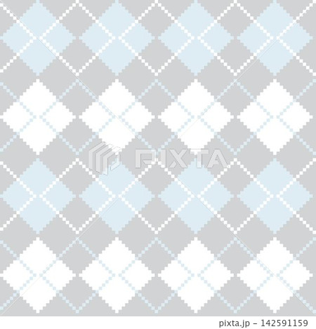 Grey Argyle Knitting Grid seamless pattern design for fashion and home textiles, graphics, knitwear and backgrounds Grey Argyle Knitting Grid seamless pattern design for fashion and home textiles, graphics, knitwear and backgrounds 142591159