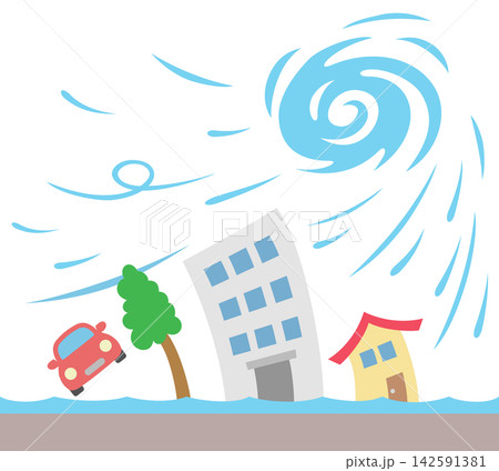 台風のアイコン 台風のアイコン 142591381