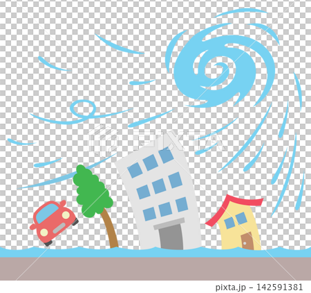 台風のアイコン 台風のアイコン 142591381