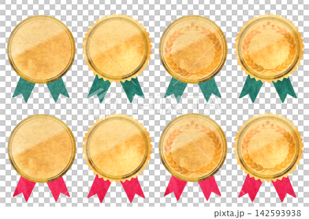 Medal set with ribbon Medal set with ribbon 142593938