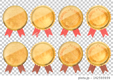 Medal set with ribbon Medal set with ribbon 142593939