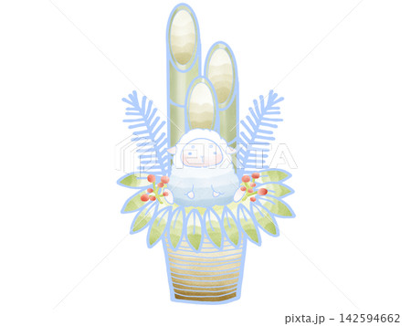 門松　未年Ver 142594662