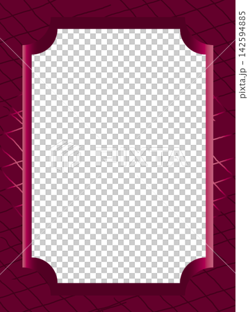 Bordeaux-colored background frame with rough grid lines. Bordeaux-colored background frame with rough grid lines. 142594885