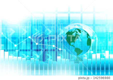 Financial Stock market chart Financial Stock market chart 142596980