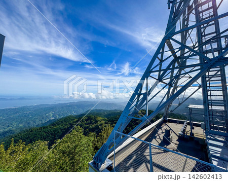 高縄山 山頂からの風景 高縄山 山頂からの風景 142602413